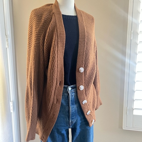 Topshop Camel Cardigan - Picture 5 of 5